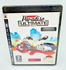 Burnout Paradise Ultimate Box PS3 Sony Playstation 3 PAL ITA gioco COMPLETO