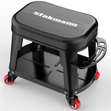 Sgabello Officina con Ruote