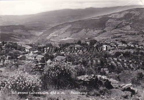 Chitignano panorama 1966 - ,