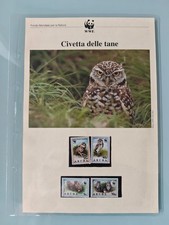 wwf bolaffi Civetta delle tane