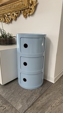 Comodino tre elementi Azzurro