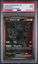 ZEKROM EX BLACK WHITE RARO