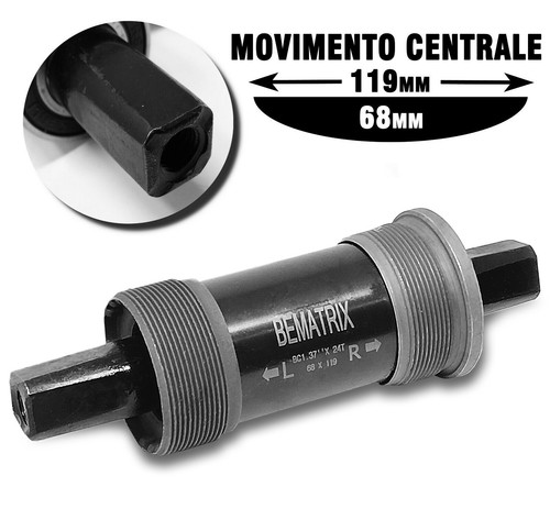 Movimento centrale asse perno - movimento,