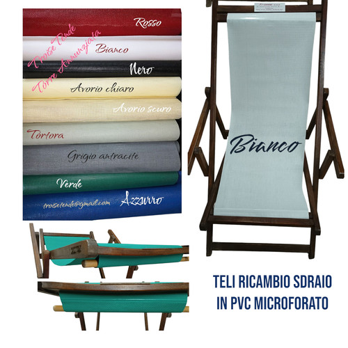Teli ricambio sdraio - ricambio, pvc