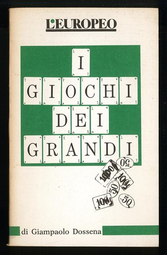 Giochi dei grandi - dei,