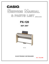 CASIO PX-120 Service Manual