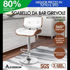 ALFORDSON 1x Sgabello da Bar