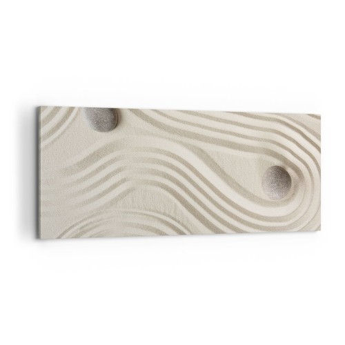 Quadro tela 100x40cm pietre - su,