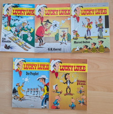 5x Lucky Luke fumetto Ehapa da