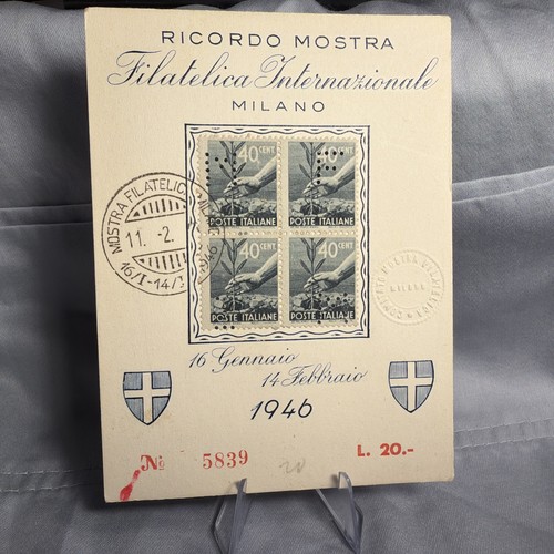 Italia esposizione filatelica - esposizione,