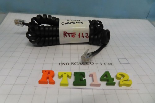 Cavo telefono rte142 cornetta - cavo,