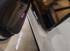 2 LUCI LED PROIETTORI SOTTO PORTA PER MERCEDES CLASSE A B E M ML C GL GLE GLS