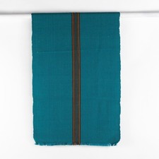 Intessuto a Mano Verde/Rosso /