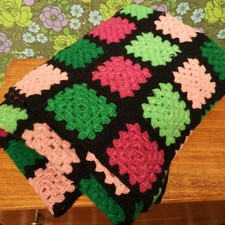 Coperta singola rosa verde