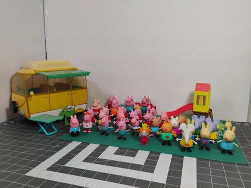 Lotto figurine peppa pig - peppa,