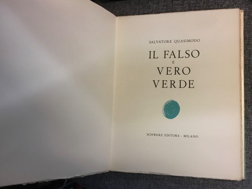 Falso vero verde - il, e