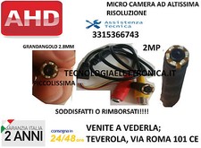TELECAMERA NASCOSTA OCCULTABILE MICRO SPY AHD 2MP CON VISIONE NOTTURNA(limitata)