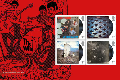 2024 the who - gb, stamp
