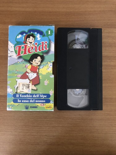 Videocassetta vhs heidi - vhs, 1