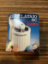 Autentica gelatiera e sorbettiera Il Gelataio SC SIMAC completa di scatola -LEGGI!