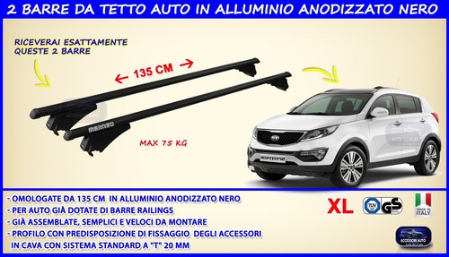 Barre portatutto per sportage - barre,