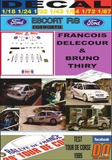 DECAL FORD ESCORT RS COSWORTH