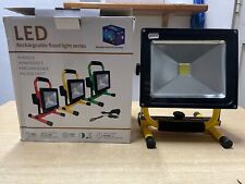 Faro Faretto Led Portatile Ricaricabile da Torcia Da Lavoro Cantiere Emergenza