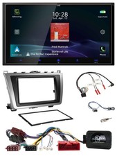 JVC USB Bluetooth 2DIN DAB volante autoradio per Mazda 6 2008-2010 attivo nero