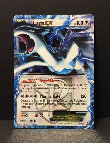 Lugia black star promo - bw,