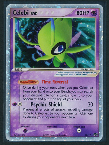 Celebi holo pokémon - ex,