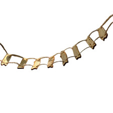 Scaletta in Corda per Ponte Fatato in Legno, Arredamento Da Giardino Fatato in M