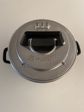 PETRONILLA PENTOLA FORNO ALLUMINIO VINTAGE 220V ANNI '60 '70 SENZA ALIMENTAZIONE