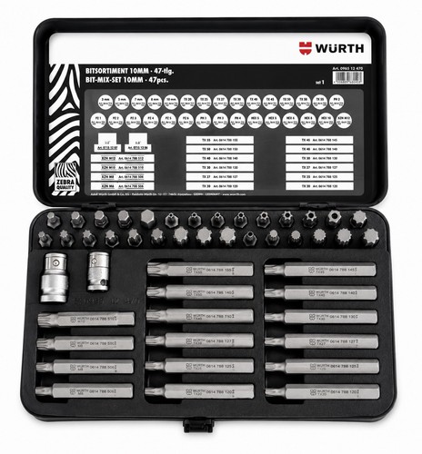 Assortimento bit würth zebra - bit,