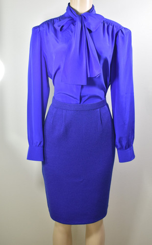 Camicetta vintage john blu - camicetta,