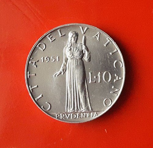 Lire 1951 vaticano k356 - vaticano, [k356]