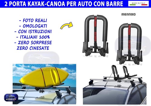 Portacanoa kayak auto kit - kayak,