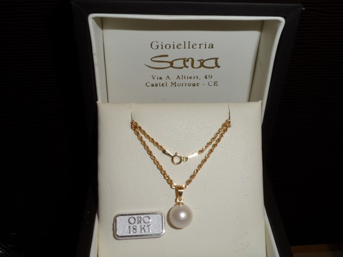 Collana funetta torchon oro