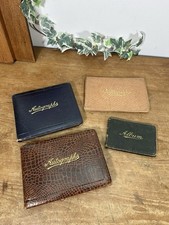 4 x Antique Vintage Autograph
