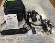 Pentax K-500 fotocamera reflex