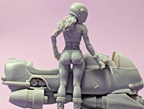 Bicicletta cyberpunk nsfw hot - cyberpunk,
