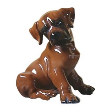 ROSENTHAL «Cucciolo di boxer» - RARA figurina in porcellana (metà XX sec.)