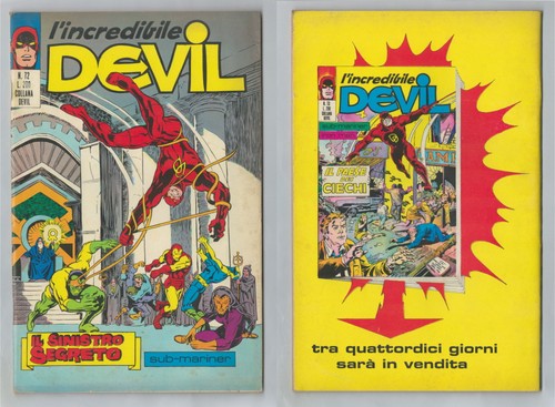 Incredibile devil 72 - n., il