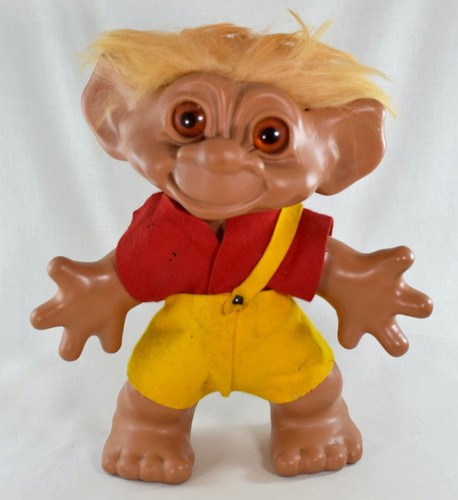 Grande bambola troll vintage - grande,