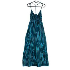 TALLY WEIJL Abito Maxi A V Blu