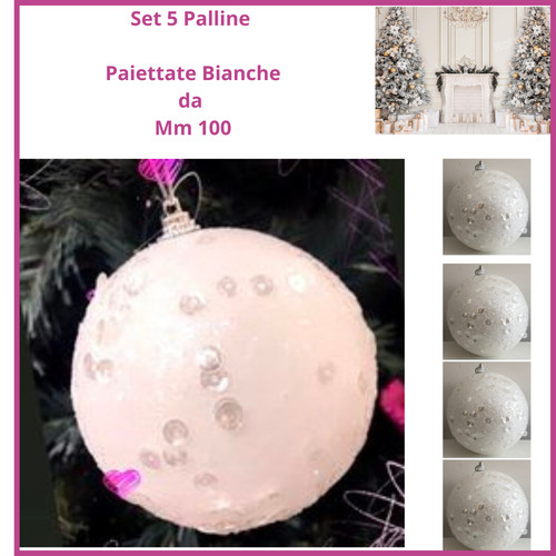 Set palline natale - 5,