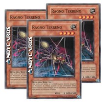 3x RAGNO TERRENO (Ground Spider) • Comune • SOVR IT016 • Unl • Yugioh ANDYCARDS