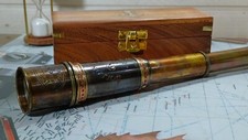 ANTICO TELESCOPIO IN OTTONE