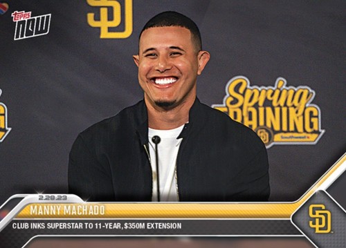 2023 topps now card san - 2023, diego
