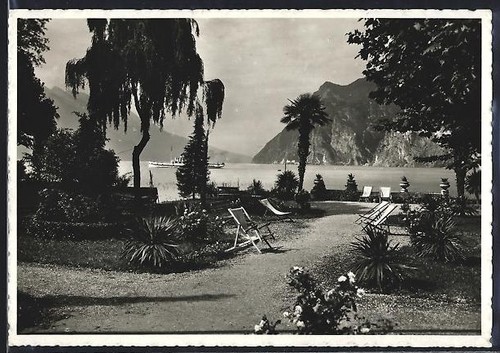 Cartolina riva lago di - /,