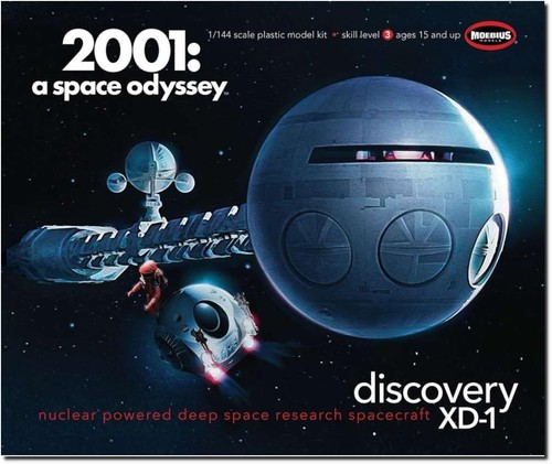 Mobius model 2001 space - model,